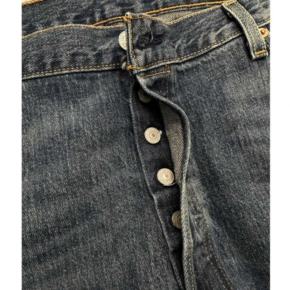 Levi's 501 Jeans Blue Original Fit Stretch / Mens 40x32